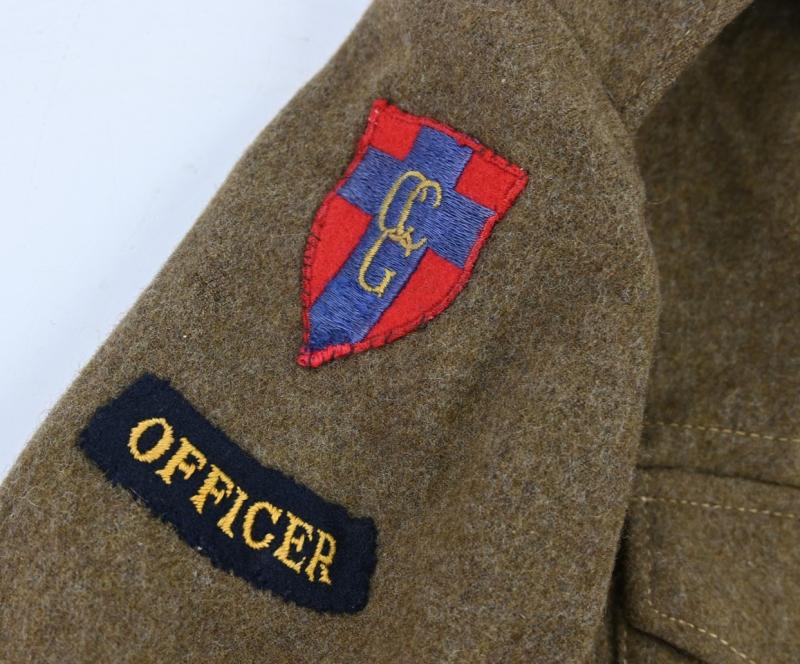 British WW2 Controle Commission Germany Battledress 1945