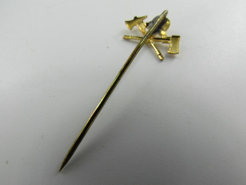 German Fireman's stick pin