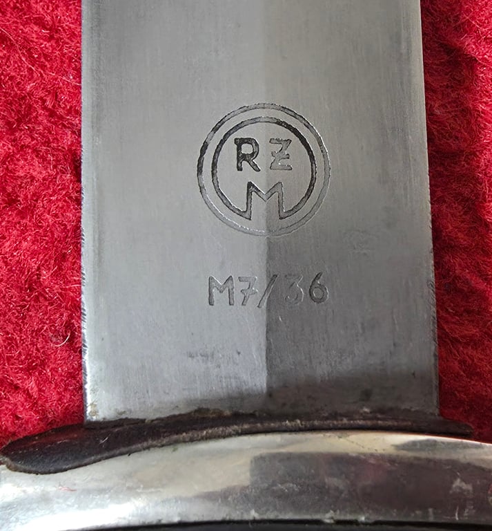 Reproduction Waffen SS manns dagger
