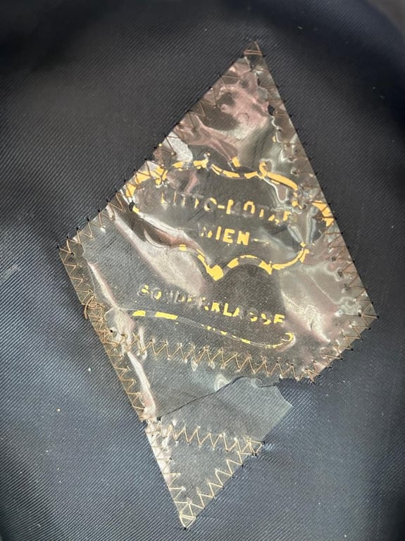 TENO ( Technische Nothilfe ) Officers Candidate Visor Cap...Very Rare