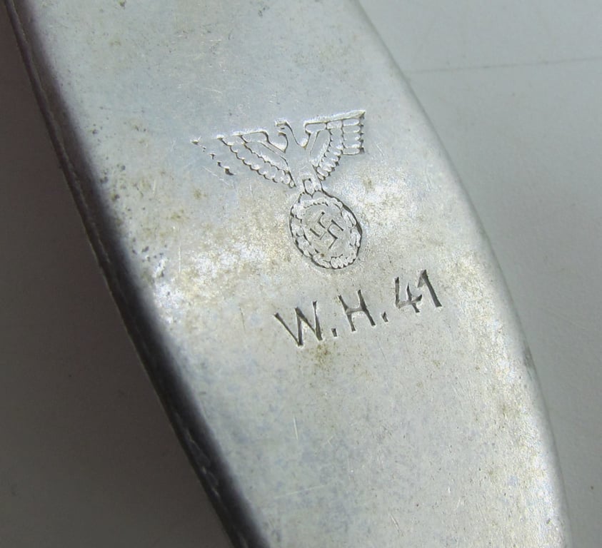 Wehrmacht Aluminum Mess Hall Fork 'WH41'