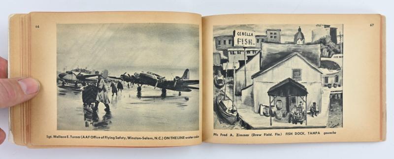 US WW2 Soldier Art Booklet