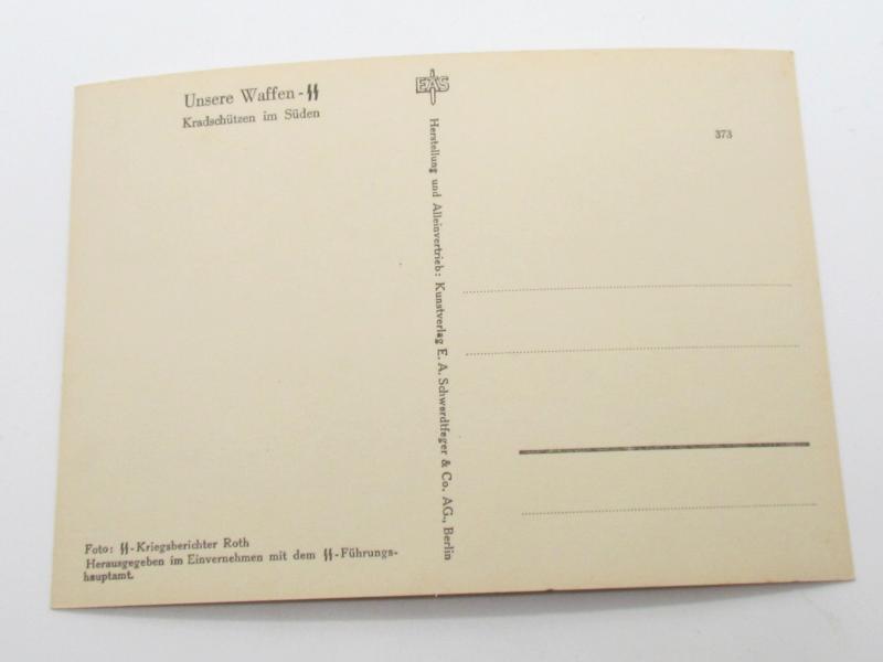 Postcard : Unsere Waffen-SS