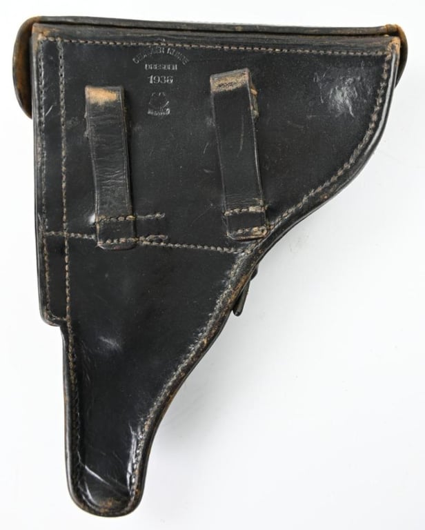 German WH P08 Hardshell Pistol Holster
