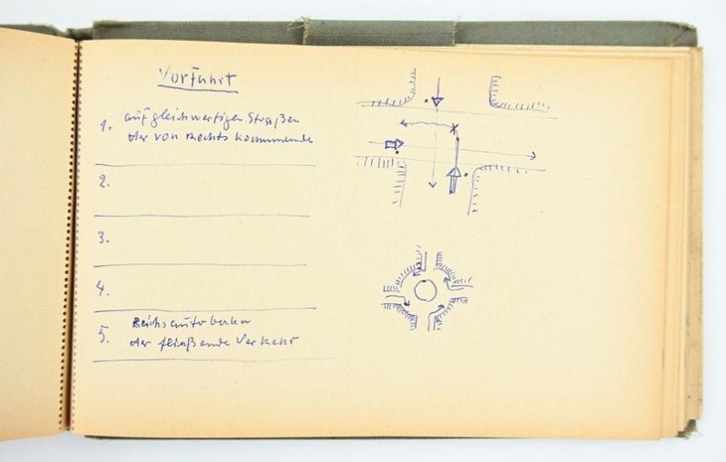 German DDAC Bordbuch 1940