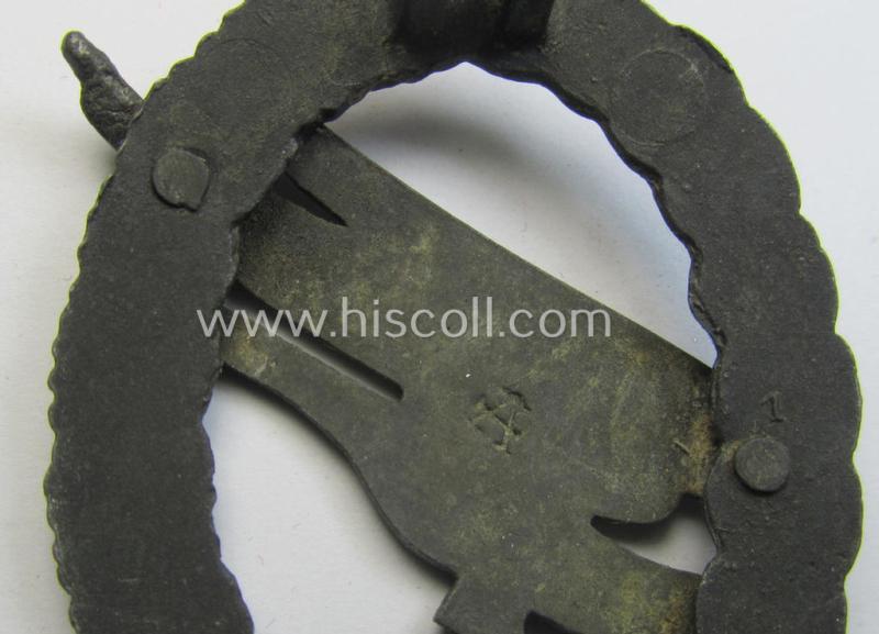 Regrettably incomplete, WH (Luftwaffe) 'Fallschirmschützen-Abzeichen' by the 'Assmann & Söhne'-company