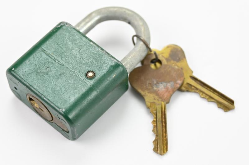 US WW2 Era Fraim Pin Tumbler Lock