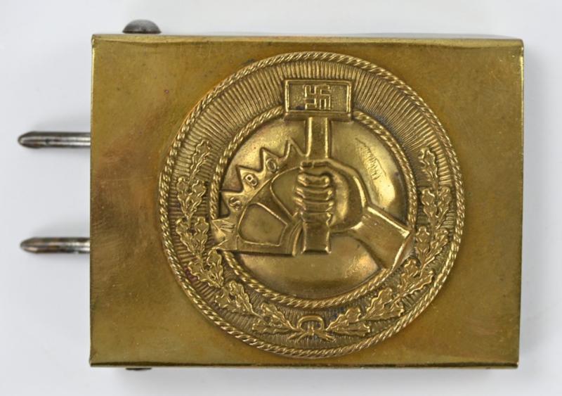 German NSBO Brass Beltbuckle