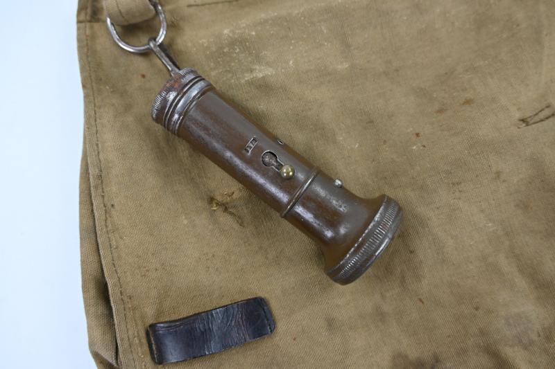 German Hitler Youth Breadbag and Flashlight