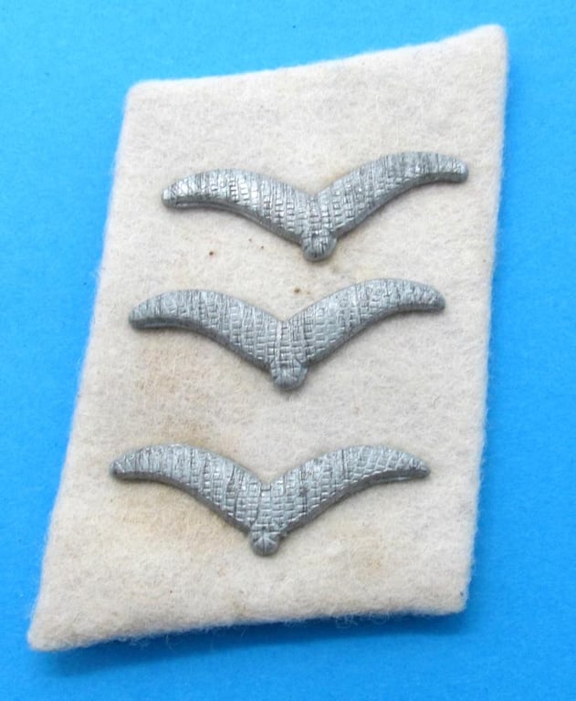 Luftwaffe Hermann Göring division 'Obergefreiter ' Collar Tabs