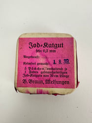 WW2 German Medical "Jod-Katgut"1939