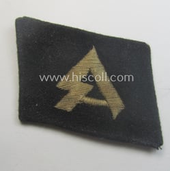Waffen-SS, so-called: 'RzM-styled', enlisted-mens'- ie. NCO-type collar-tab as...