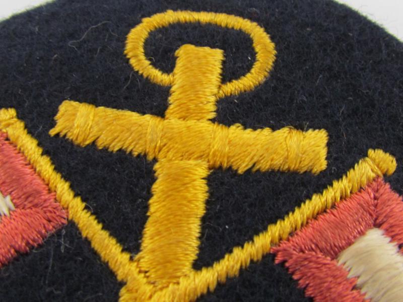Kriegsmarine Senior Signals NCO Sleeve Patch