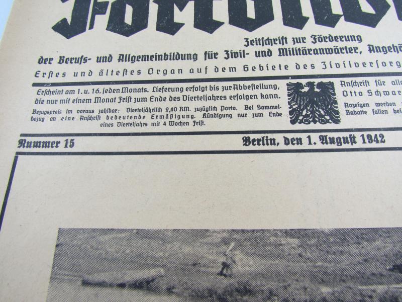 Fortbildung Magazine Nr 15 01-August 1942