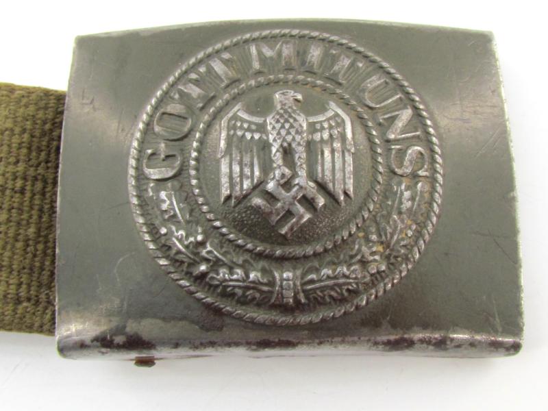 WH (Heer) ‘Afrikakorps’ Tropical Belt & Buckle 1941