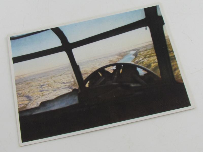 Postcard: Junkers Stukas und Lufttransporter Aircraft