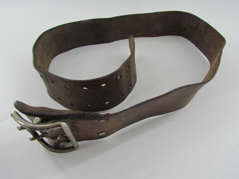 WW2 Soviet Russian Officer's Brown Leather  M33 Belt