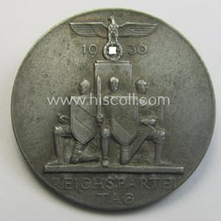 N.S.D.A.P.-related 'tinnie' (ie. 'Tagungs- o. Veranstaltungsabzeichen'-) being a...