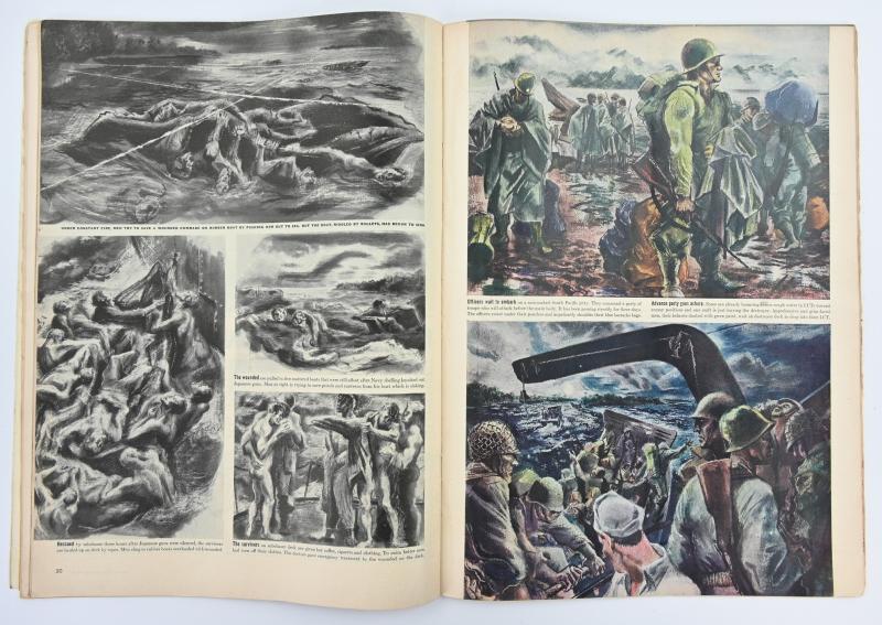 US WW2 Life Magazine August 1944