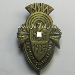 WHW- (ie. 'Winterhilfswerke'- ie. 'Opferschiessen'-) related commemorative lapel-pin...