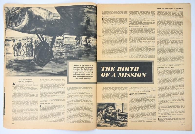 US WW2 Yank Magazine January 21st, 1944.