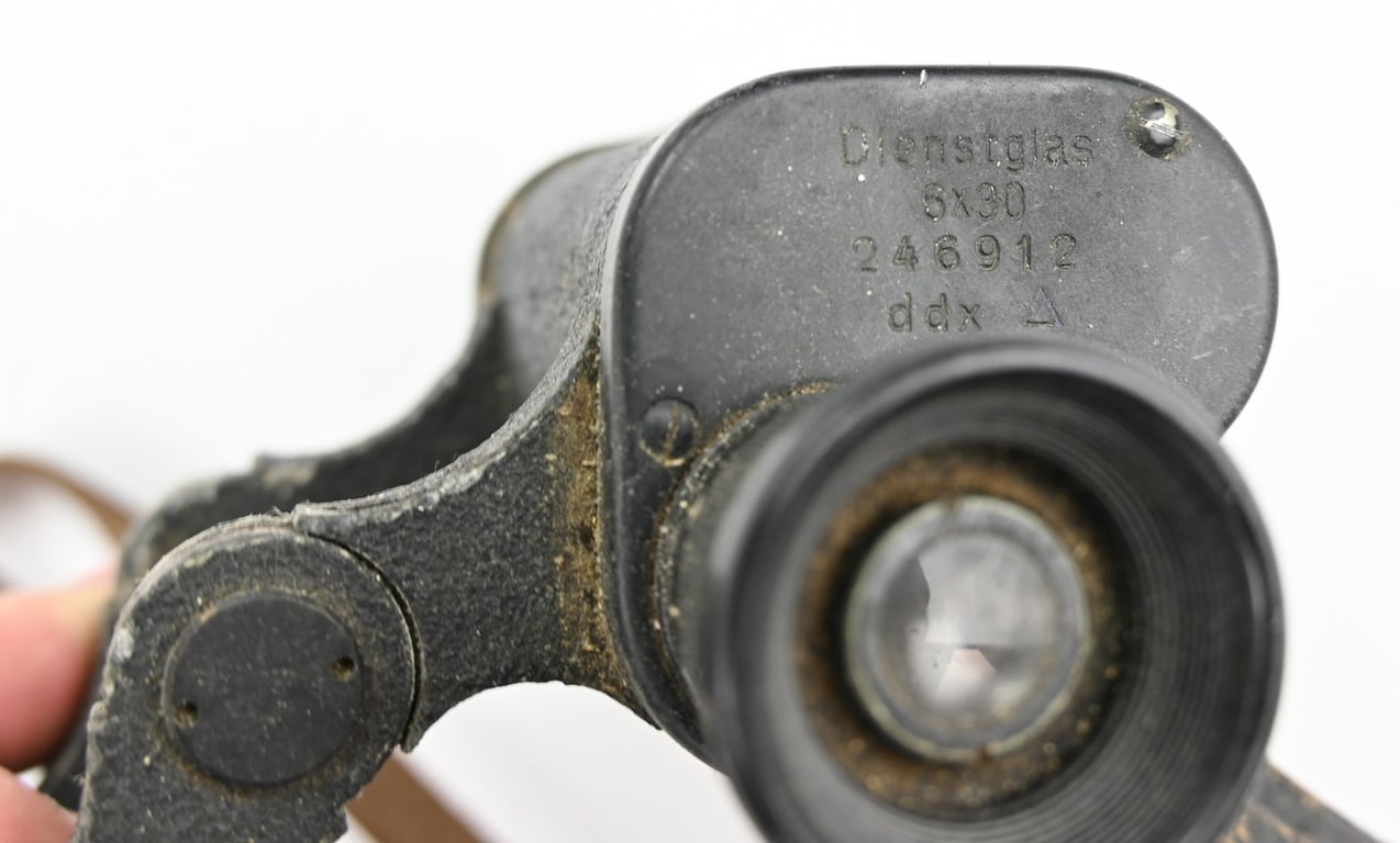 German WH Binocular 6x30 in Carrying Case