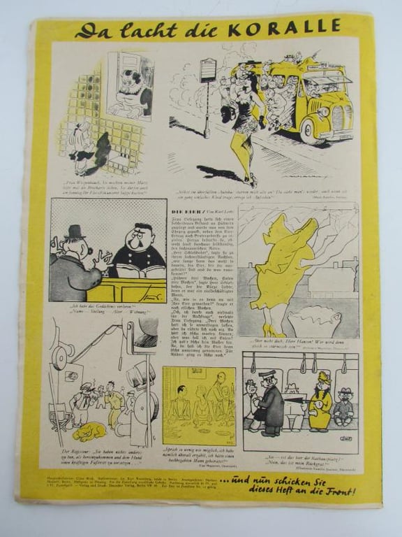 Koralle Magazine dated 28 February 1943