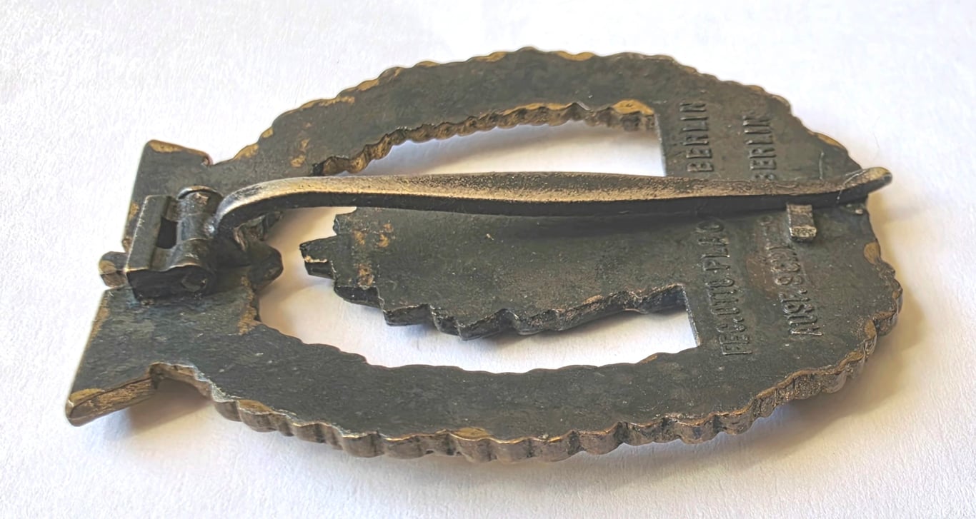 Schwerin Tombac Minesweepers Badge