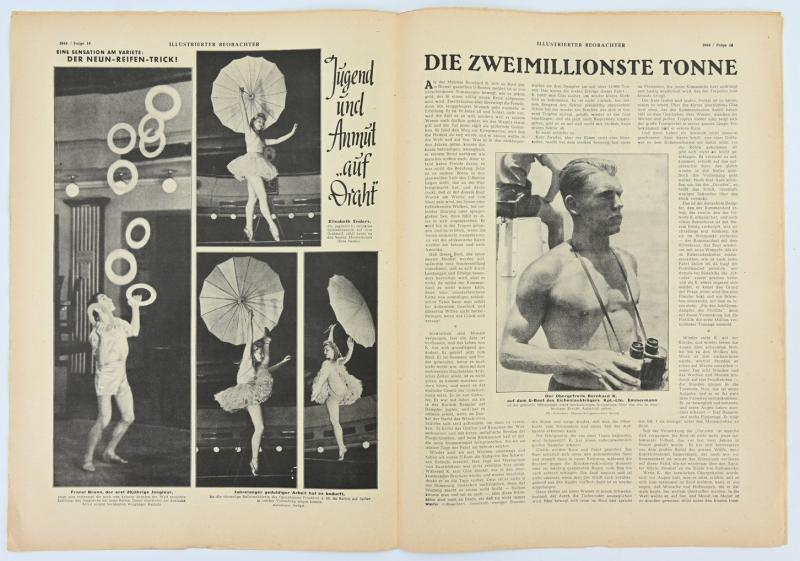 German Magazine "Illustrierte Beobachter" Dated 6 April 1944