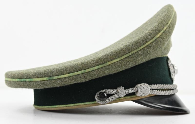 German WH Officer Visor Cap 'Panzergrenadier'