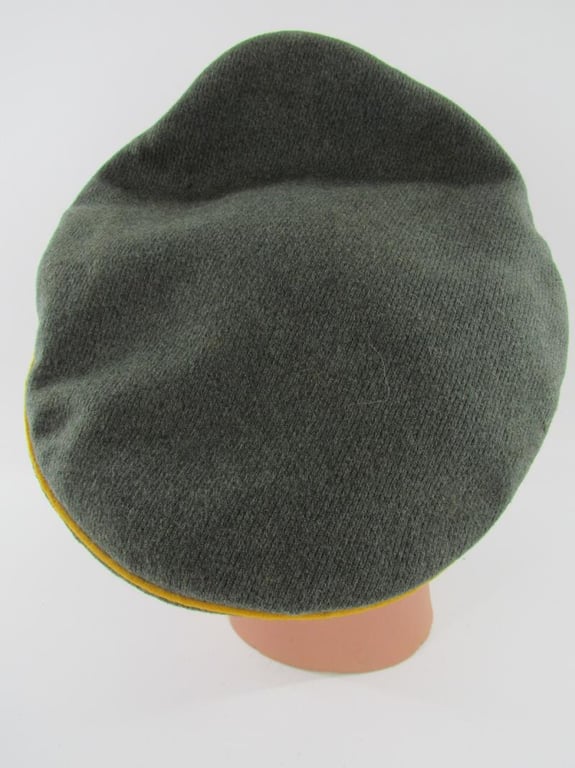 WH (Heer) Kavallerie Officers 'Crusher' Visor Cap Maker Marked