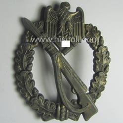 'Infanterie Sturmabzeichen in Bronze' being a maker- (ie....