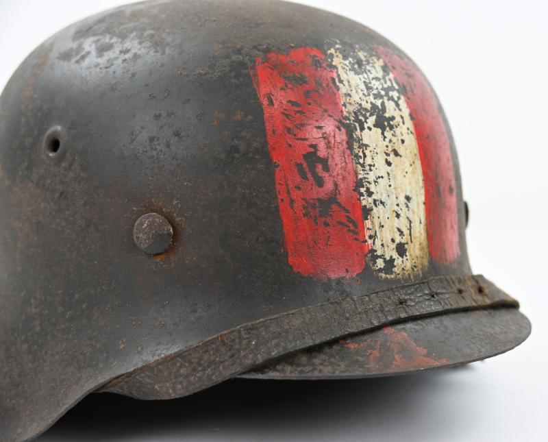 German WH M42 ND Combat Helmet 'Austrian Resistance'
