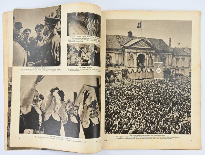 German Third Reich Magazine 'Die Woche' 1940
