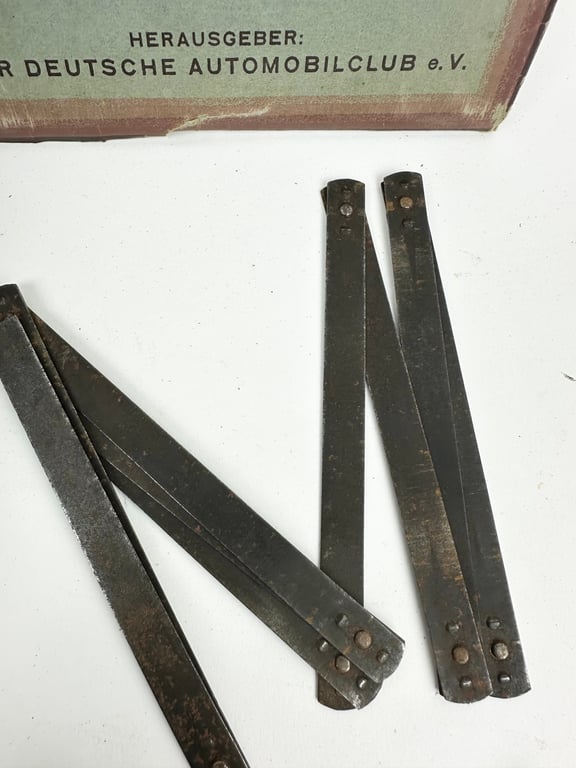 WW2 German Brown Map case "found like this"