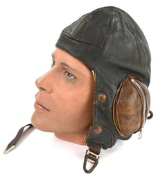 British WW2 RAF Type B Flying Helmet 'Battle...