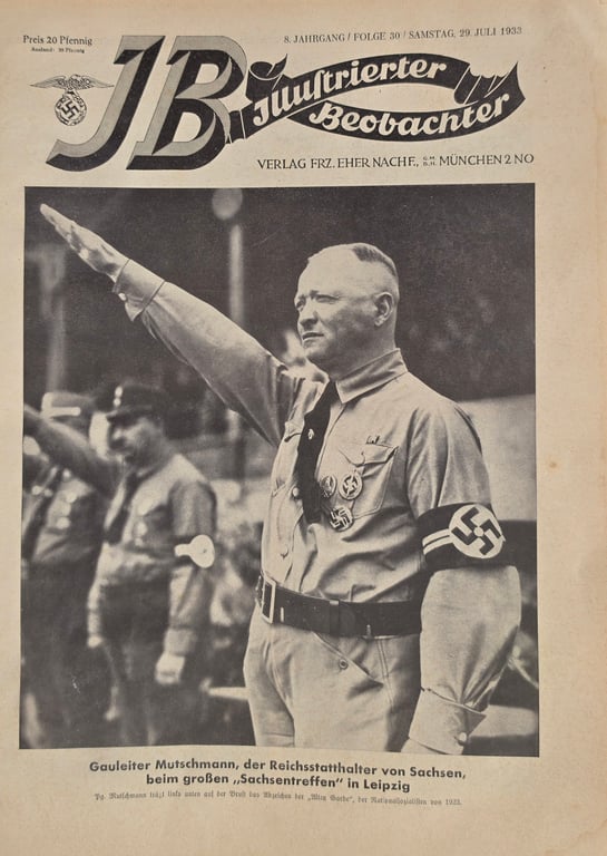 RARE* NSDAP Armband Gaugeschäftsführer Early Example