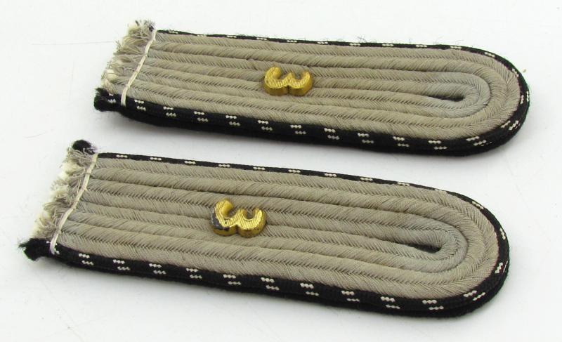 Wehrmacht ( Heer ) "Panzer-pioneer" Shoulder Boards ...Rare