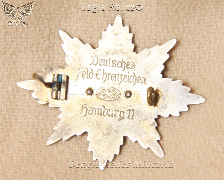 Hamburg Veteran's Honour Cross WW1