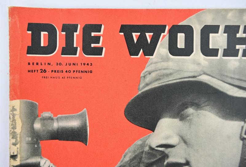 German Third Reich Magazine 'Die Woche' 1943