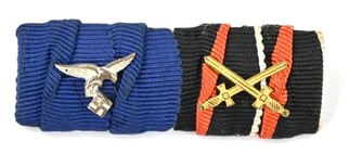 German LW 2-piece Large Ribbonbar