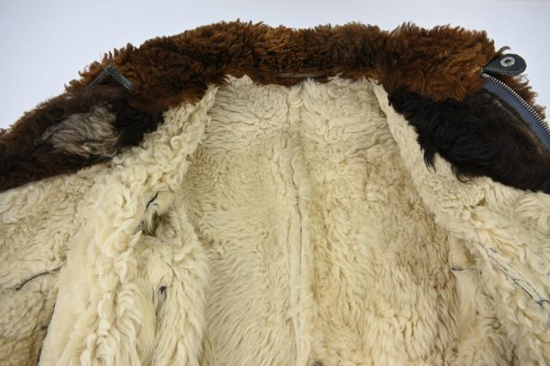German LW suede winter 'Channel' flying jacket