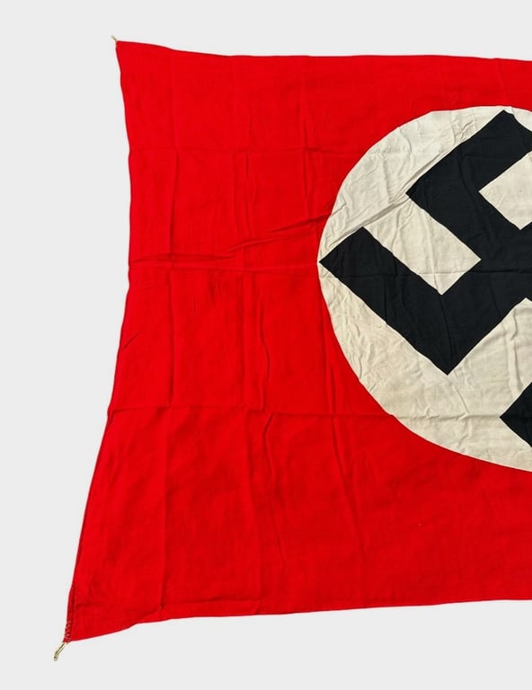 Large NSDAP Double-Sided  Flag – Dutch Wartime Manufacture