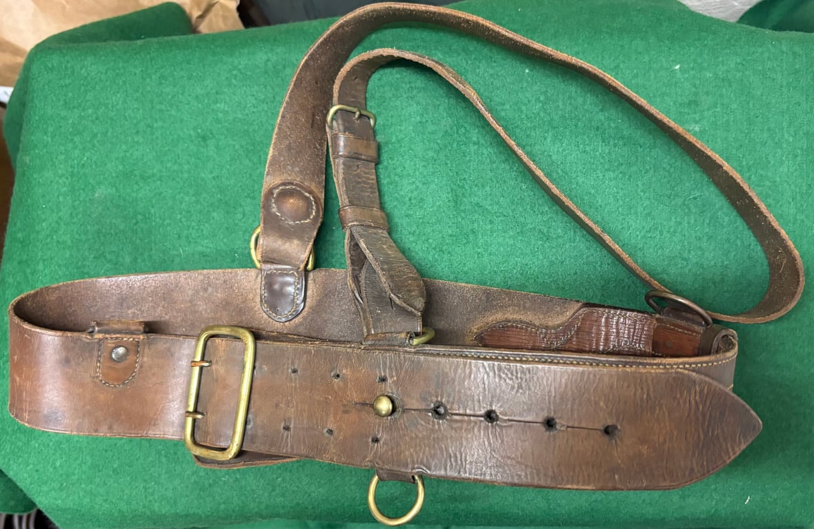 Attributed RFC Sam Browne Belt and Brace