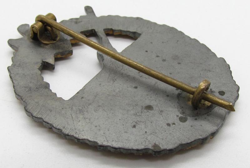 Kriegsmarine coastal artillery war badge by Steinhauer & Lück