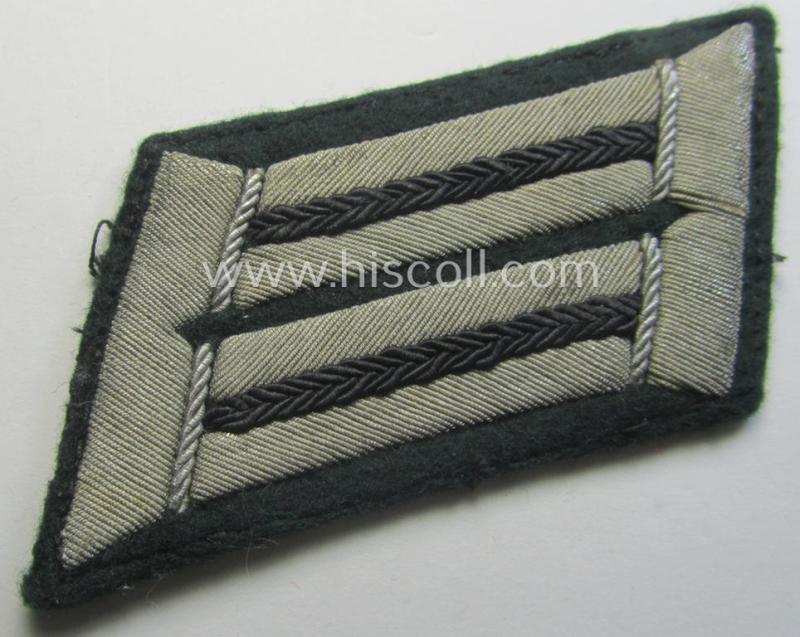 Pair of WH (Heeres) collar-tabs (ie. 'Kragenspiegel für Offiziere'): 'Offizier der Pionier-Truppen'