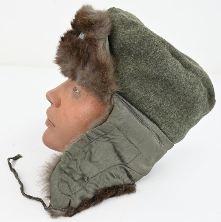 German WH Winter Cap Pelzmutze