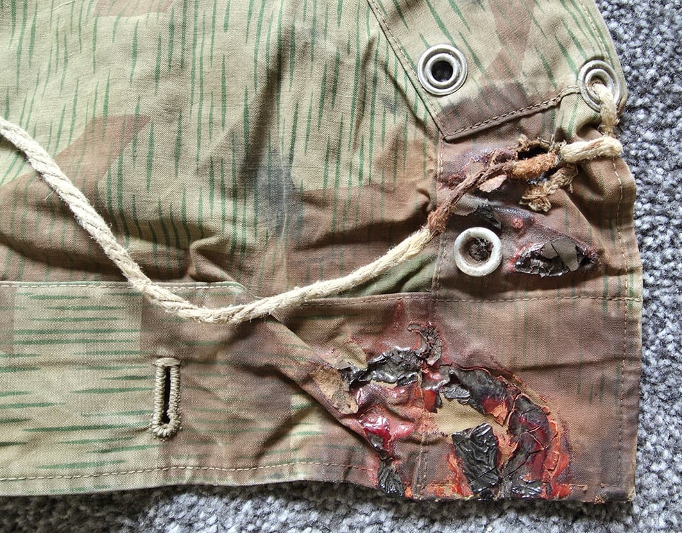 Wehrmacht Splinter pattern camouflage zeltbahn - extra pictures