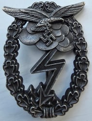 Reproduction Luftwaffe Ground Assault badge