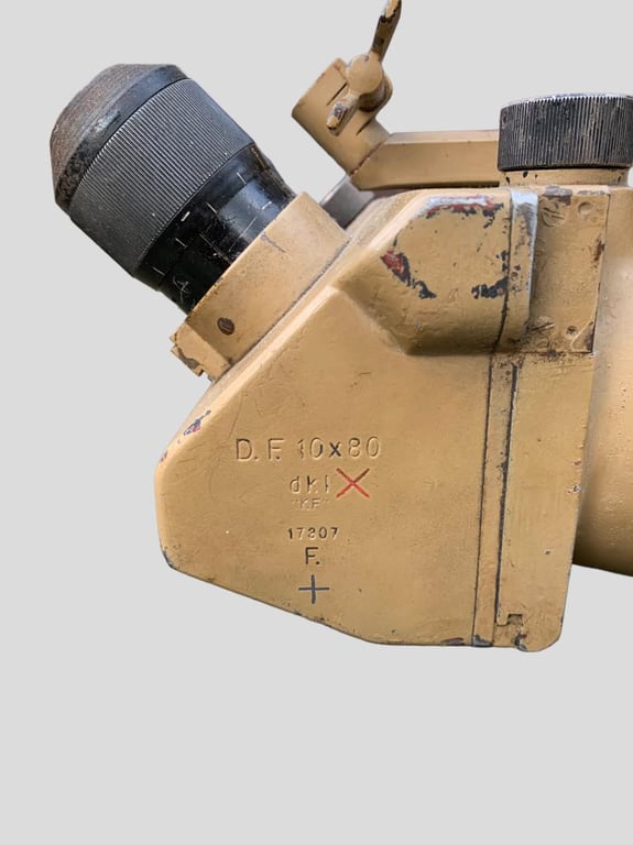 German WWII D.F. 10x80 Binoculars